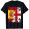 GEORGIA ESPAÑA BANDERA de la AMISTAD GEORGIA Camiseta