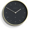 NEWGATE® Mr Clarke Wanduhr – analoge Wanduhr – stille Wanduhr – Küchenwanduhr – runde Wanduhr – modern minimalistisch – skandinavisch inspiriert (Öl grau)