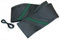 Recambo grün/schwarz Lenkradbezug echt Leder zum Schnüren Lenkrad Schoner 37-39 cm