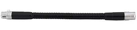 OMNITRONIC Gooseneck black XLR/XLR, 47cm
