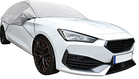 Z4L Autoabdeckung Halbgarage für Winter Sommer Herbst Scheibenabdeckung LXL geeignet für Mercedes A Klasse W177 Bj. ab 2018
