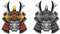 duoyif Autoaufkleber Totenkopf Auto Aufkleber Ghost Skull Autoaufkleber Totenköpfe Stickers Skull Vinyl Decal Schädel Aufkleber Motorrad Skull Sticker Für Auto Motorrad LKW Roller 2Stück