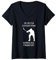 Eishockey Fans Frankfurt T-Shirt mit V-Ausschnitt