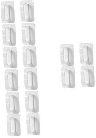 OSALADI 16 Stk Ringöffnungshaken Kleiderhaken Daumen Hoch Wandhaken Selbstklebende Wandhaken Badezimmerhaken Klebehaken Haken Im Schlafzimmer Schlafzimmertür Kein Stanzen Weiß Die Hüften