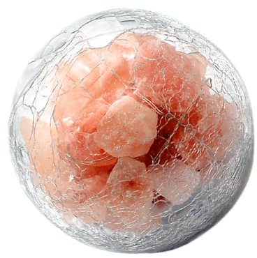 Veemoon Himalayan Crystal Home Night Light Artistic Design for Relaxation Creates Soothing Ambiance in Living