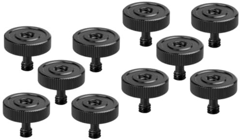 HOMSFOU 10stücke Teiliges Kamera Stativschrauben Aus Schwarz Passend Für Kamerastative Und Monopods Praktische Halteschrauben Für Fotografie-setups