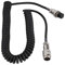 EIMSOAH Cable de Micrófono en Espiral Macho a Hembra de 8 Pines, Cable Macho Hembra, Cable Estirable con Hilo Grueso, para Transceptores