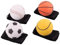 SBOACXC Handgelenk Return Ball, Wrist Return Ball Springball Mit Schnur Wrist Ball Includes Basketball, Softball, Baseball and Football for Teens Adults Wrist Exercise Or Play