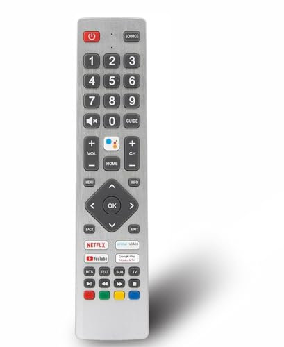 SHWRMC0133 - Telecomando di ricambio per Smart TV Sharp Aquos 24BI6EA 32BI5EA 40BI5EA 40BL2EA 40BN6EA 43BL5EA 43BN5EA 55BL5EA 65BL3EA