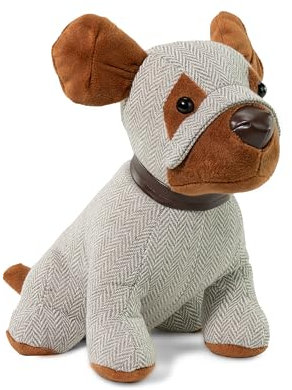 Dekorative Türstopper in Tier-Design, Niedliche Türhalter, Zuschlagbremse Türsack Plüschdeko schwerer Türstopper Stoff ca 1 kg Fensterhalter Türhalter (Labrador)