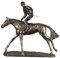 Western Cowboy Statue Einzel Pferd Reiten Figurine Europäische Figur Skulptur Dekoration