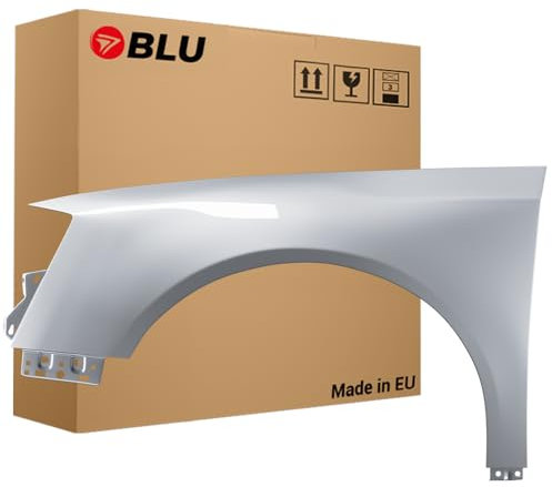 BLU Kotflügel Passend für Volkswagen Passat B6 LA7W Links Silber | 2005-2010 | Vorderseite Vorne | Lackiert | Einbaufertig