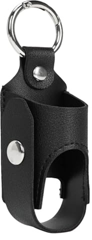 Inhalator-Aufbewahrung, Assthma-Inhalator-Halter, L-förmiger Inhalator, Inhalator-Hülle mit Metallschnalle, leichte PU-Lederhülle für Inhalator, schützende Inhalator-Hülle für Reisen und den täglichen