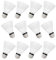 ANMITI 12pcs White Badminton Plastik Shuttlecocks Indoor Outdoor Fitnesssportzubehör