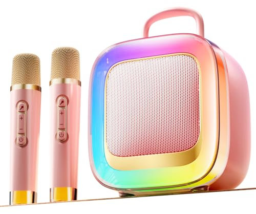 Kinglucky Macchina Karaoke Oro Rosa