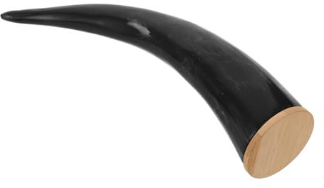 Didiseaon Service À Vin En Corne Support Pour Verres À Boire Chope En Corne Viking Verres À Gobelet Chope En Corne Viking Bouteilles En Verre Avec Petit Verre À Vin En Acier