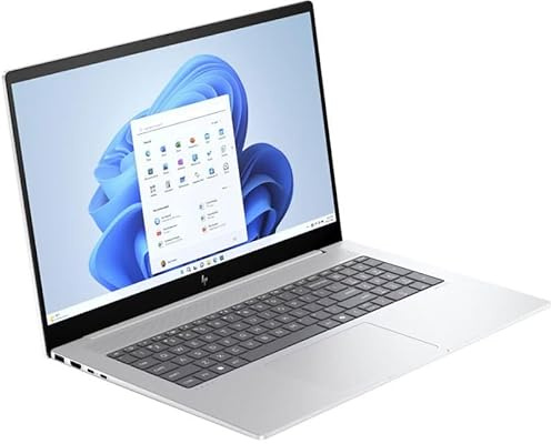 HP Envy 17-da0010na Laptop, Silver, Intel Core Ultra 7 155U, 16GB RAM, 1TB SSD, 17.3 1920x1080 FHD Touchscreen, 4GB Nvidia GeForce RTX 3050, 1 YR WTY, (Renewed)