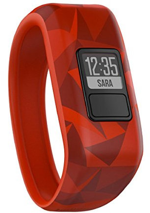 Garmin, Vivofit Jr, Pulsera para Monitorización de Actividad para Niños , Unisex, Rojo, Talla única