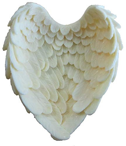 Seifenprofis Silikonform Flügel Engelsflügel Schokoladenform Backform Seifenform Fondant Tortendeko Schokolade Seife Raysin Epoxidharz