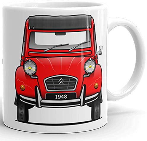 Flattwin Edition 2CV MUG - 2 CV Rouge
