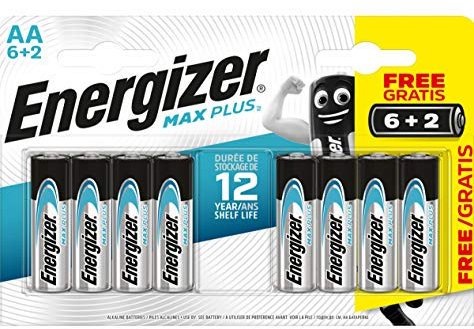 Batteria Energizer Max Plus - Aa x 6+2 - Energizer 423303
