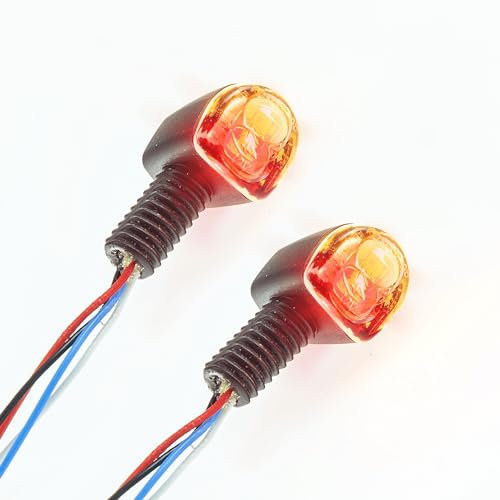 10007099 KOSO Universal Motorrad LED Blinker NANO Rueck- und Bremslicht E-geprüft Paar