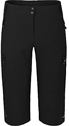 Bergson Valli Capri | Damen 3/4 Radhose, robust, elastisch, Black [900], 42 - Damen