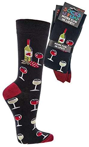 krautwear Herren Damen 2 Paar Lustige Bunte Gemusterte Fun Sneaker Socken Witzige Strümpfe Baumwolle