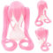 PUYYDS Vocaloid Miku Cosplay Perücke Kostüm Japan Midikleid Anfänger Zukunft weiblich Halloween Damenkostüm Herrengröße, S