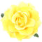 OSALADI Mexikanische Haarblumen Rose Haarnadelkünstig Künstliche Rosenblume Brosche Stift Blumenbrosche Up Rose Blumenhaarklammern für Frauen Gelb Brosche