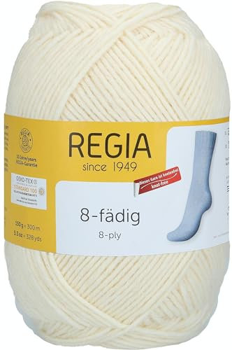 Schachenmayr Regia 8-Fädig, 150G natur Handstrickgarne