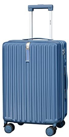 MGOB Valise Cabine 40L Trolley Rigide Valises de Voyage 4 roulettes Doubles Pivotantes et Serrure TSA 55x40x20cm