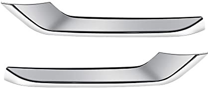 Haptufer Chrom Front StoßStange Unterer KüHlergrill Zier Leisten Licht Scheinwerfer Abdeckung für -V Vezel 2021 2022