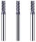 CREEYA 3 Stücke Hartmetall Schaftfräser 5mm, 4 Zähne/4 Schneiden CNC Fräser, HRC 55, AlTiN Schwarz Beschichtung, VHM Fräser CNC 5mm Für Stahl Metall Holz Acryl Kunststoff(5mm)