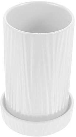COLLBATH Escurridor De Almacenamiento Accesorio Utensilio Porta Utensilios Para Encimera De Cocina Contenedor De Cubiertos Lapicero Porta Cubiertos Batería De Cocina Cerámica Cuchara