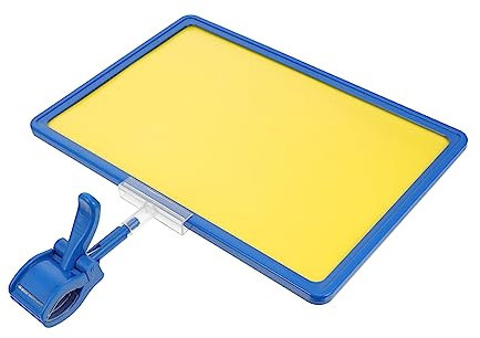 Operitacx Zubehör 1 Set Werbetafel-Clip Schilderklammern Kunststoff-Schilderklammern Zum Anklipsen Schilderhalter Buffet-Etiketten Lebensmitteletiketten Lebensmittelschilder Preisschild