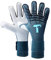 T1TAN Petrol Beast 3.0 - Torwarthandschuhe ohne Fingerschutz - Fußballhandschuhe für Jugendliche & Erwachsene, Unisex - Fusion Cut und 4mm Aqua Grip - Gr. 7