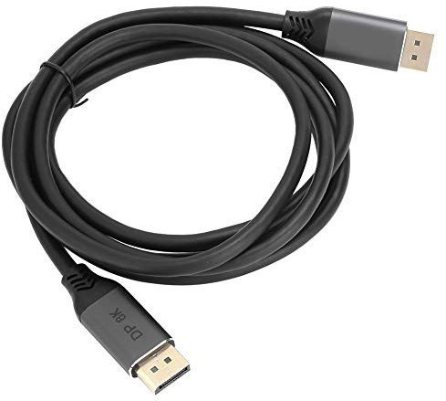 ASHATA 1.4 DisplayPort Cable, 8K DisplayPort to DisplayPort Cable to Male to Male Cable Wire Line,Universal Compatibility Cable for Laptop, PC, Gaming Monitor, TV (#2)