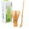Joiish Traditional Bamboo Matcha Whisk and Scoop, Japanese Handmade Chasen Chashaku, Replacement Matcha Kit Set for Tea Powder Preparation