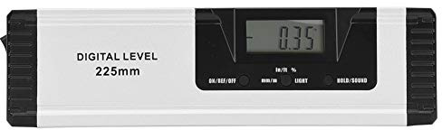 Glomora Digital Spirit Level - 9 Inch Portable High Accuracy Leveling Tool with Strong Magnetic Edge for Woodworking and More