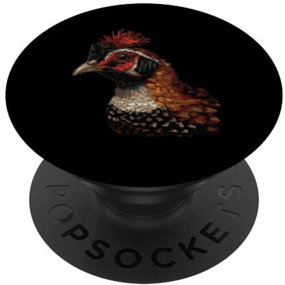 Pixel Art Lover - Moorhuhn, Papa, Mama PopSockets mit austauschbarem PopGrip