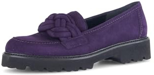 Gabor Damen Slipper, Frauen Slip On,Schlupfschuhe,schluepfschuhe,Loafer,College Schuhe,Businessschuhe,Slip-ons,Mokassins,Purple,40 EU / 6.5 UK