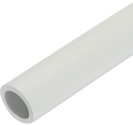 QUARKZMAN 1 x 0.5m Rohrisolierung Schaumstoff, Durchmesser 25mm Isolierstärke 5mm Heizungsrohr Verkleidung für Fitnessgeräte, Rohre, Handhaben (Weiß)