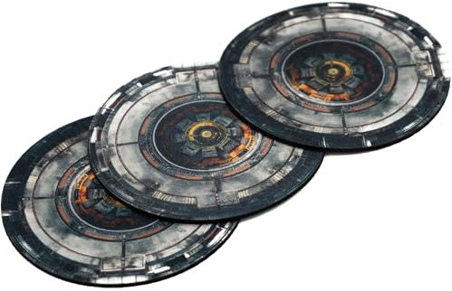 Juego de marcadores de Goma para Objetivo Warhammer: Kill Team – 91 mm – Core