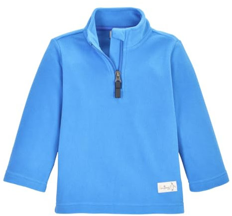 first instinct by killtec Kinder Fleeceshirt mit Stehkragen und Reißverschluss FISW 30 MNS FLC SHRT, himmelblau, 110/116, 42252-000