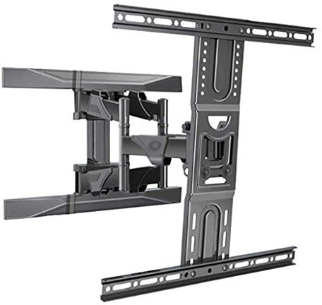 DRFGNF TV Mount,Sturdy The Universal TV Wall Bracket can be rotated and Tilted, it is Used for The Full Dynamic TV mounting Rack of 45-75 inch TV, and The Maximum Load is 45kg TV Rack