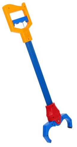 ibasenice Langer Mechanischer Greifarm Spielzeug Müllzange Mit Rutschfestem Griff Für Outdoor-Reinigung Und Müllaufnahme Robustes Ergonomisches Kinderspielzeug Für Spiel Und Praktische Nutzu