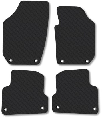Skoda Fabia (2007-2014) 5mm Rubber Car Mats