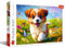 Trefl - Fröhlicher Hund - Puzzle 500 Elemente - DIY-Puzzle mit Tieren, Kreative Unterhaltung, Spaß, Klassisches Puzzle für Erwachsene und Kinder ab 10 Jahren
