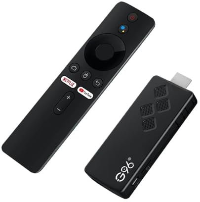 YANGUN Android 13 Smart TV Stick Compatible with Chromecast, WiFi, HDMI, H.264, HEVC H.265, Bluetooth, Netflix, YouTube, Prime Video, with Voice Remote, Up to 4K (2+16GB + Voice Control)